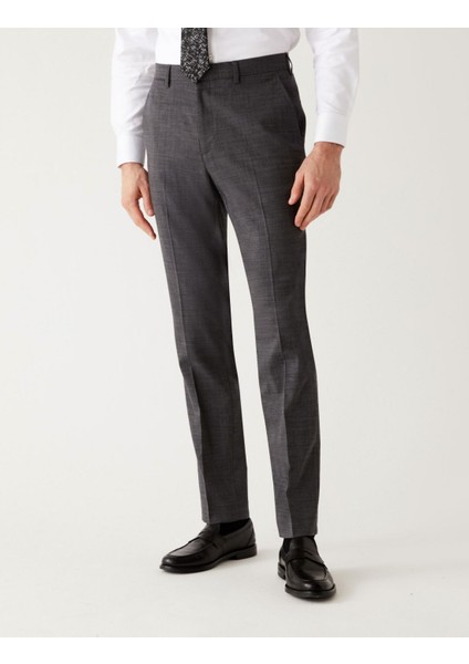 Marks & Spencer Slim Fit Yün Pantolon