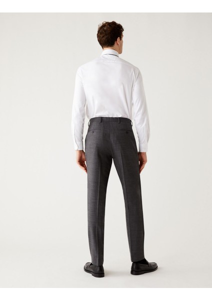 Marks & Spencer Slim Fit Yün Pantolon