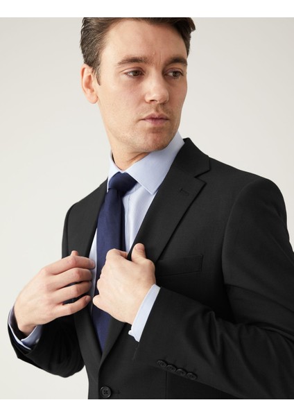 Slim Fit Ceket