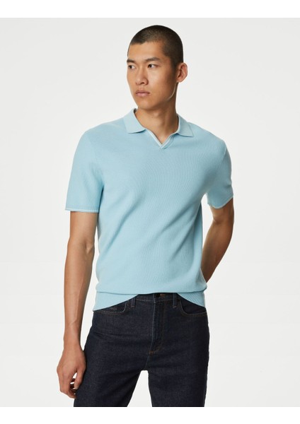 Marks & Spencer Örme Polo Yaka T-Shirt