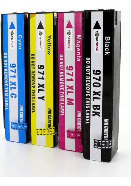 Hp 970XL /971XL /X451 /X476 /X551 /X576 Set Muadil Kartuş