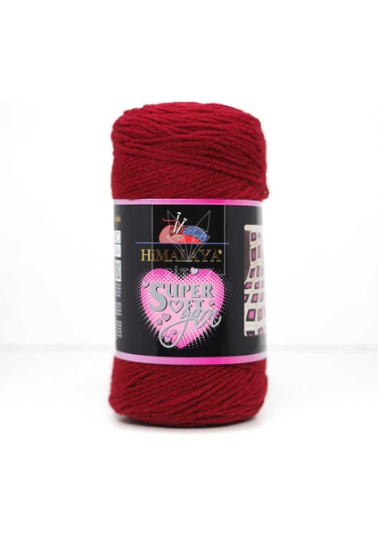 Super Soft Yarn 80849 Koyu Kırmızı