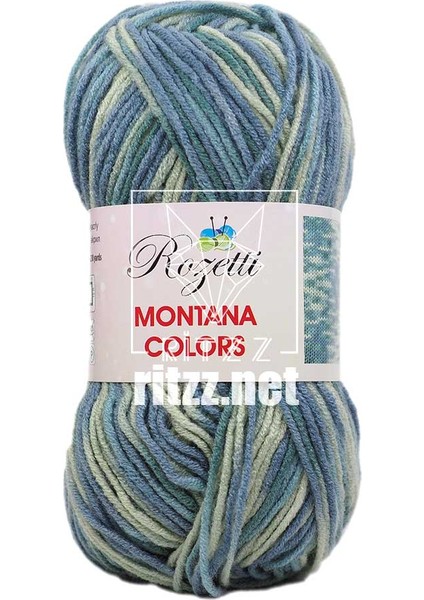 Rozetti Montana Colors 157-04 Mavi Turkuaz