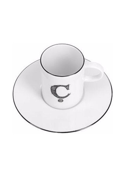Harf (Ç) Tabaklı Kahve Fincanı 85 cc 04A+P021892 modelleri