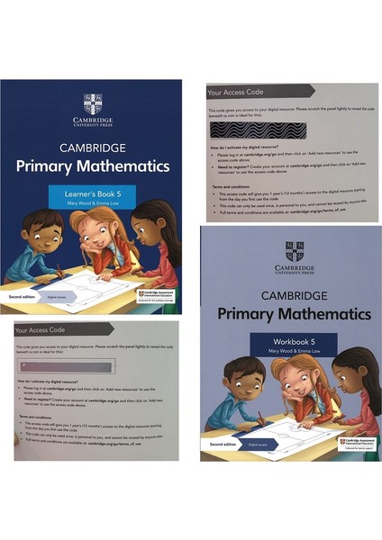 Primary Mathematics 5 Learner's Book + Workbook With Digital Access