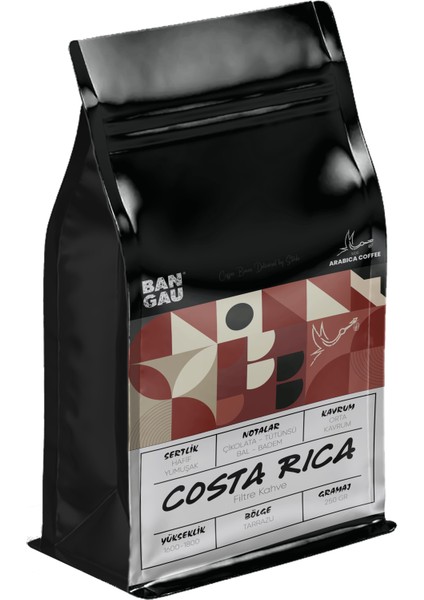 Costa Rica (Yöresel Filtre Kahve) 200 gr