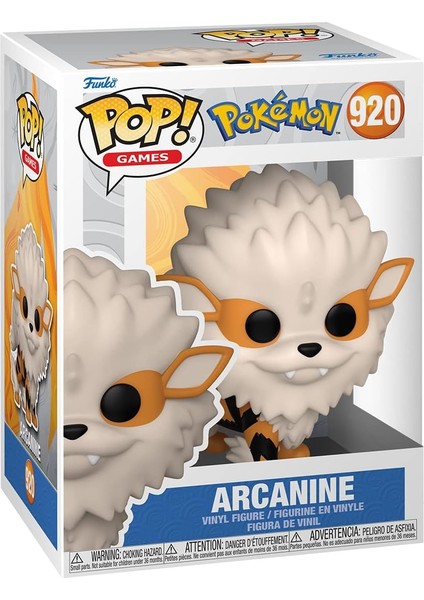 Pop 69079 Pokemon Arcanine Figür No: 920