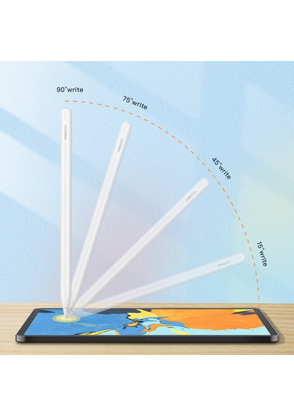 Dokunmatik Stylus Kalem Recci RCS-S07 Palm-Rejection Eğim Özellikli Çizim Kalemi iPad Modelleri Için