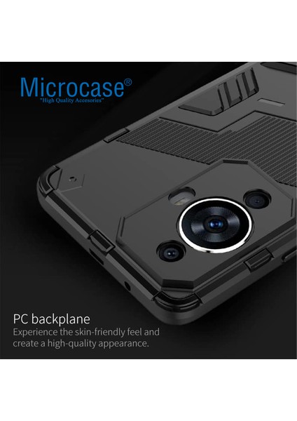 Huawei Nova 11 Pro Matrix Serisi Armor Standlı Perfect Koruma Kılıf - Siyah AL3416 indirimleri