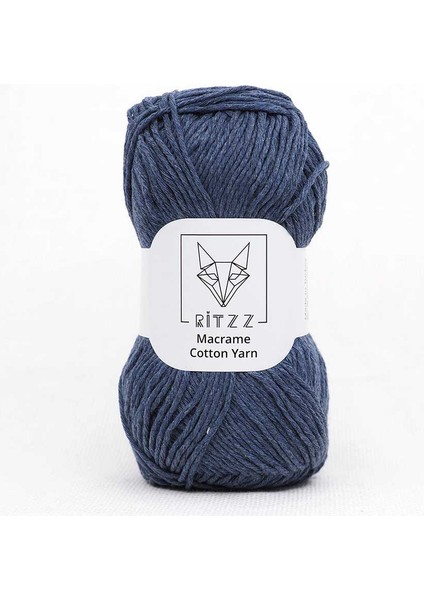 Ince Koton Makrome Ipi // 1,5mm // 031 // Denim
