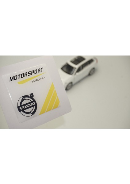 Volvo Motorsport Logo Damla Silikon Plaka Logo Arma Amblem Yeni Stil fiyatları