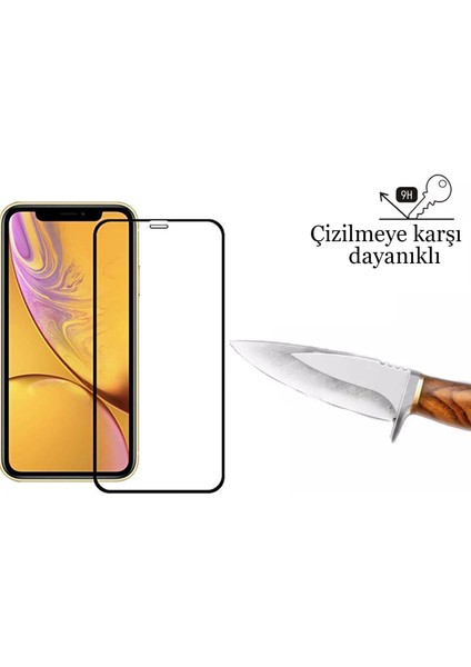 iPhone 11 Kırılmaz Cam 5d Tam Kaplayan 9h Temperli Ekran Koruyucu