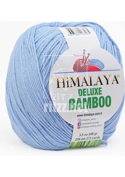 Deluxe Bamboo 124-14 Açık Mavi