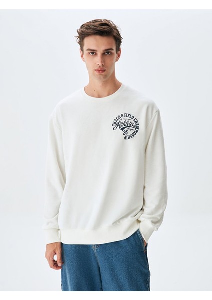 Beyaz Sweatshirt