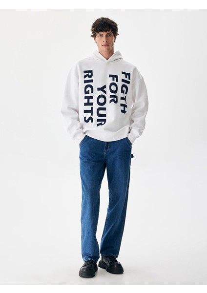 Beyaz Sweatshirt