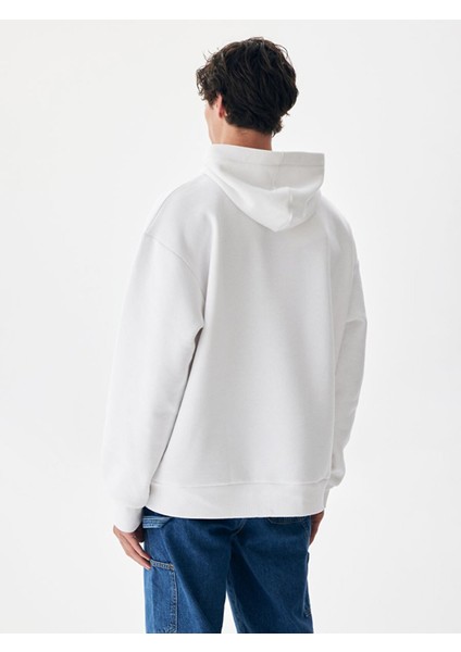 Beyaz Sweatshirt modelleri