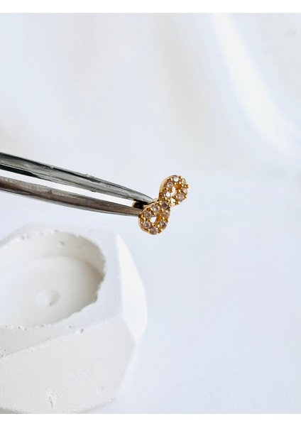 Sonsuzluk Model Kıkırdak Helix Tragus PIERCING(1ADET)