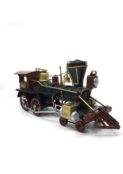 Buharlı Klasik Dekoratif Metal Büyük Yük Treni | Nostaljik Araçlar | Vintage Dekorasyon Objeleri fiyatları