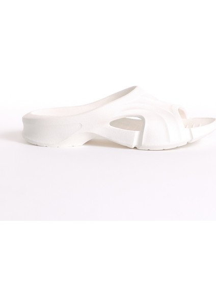 Unisex Beyaz Desenli Kalın Tabanlı Eva Terlik fiyatları