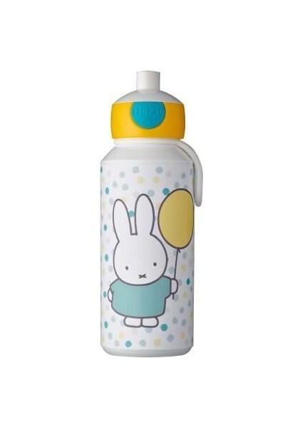 Drinking Bottle Pop Up Campus Içecek Şişesi 400 ml - Miffy Confetti