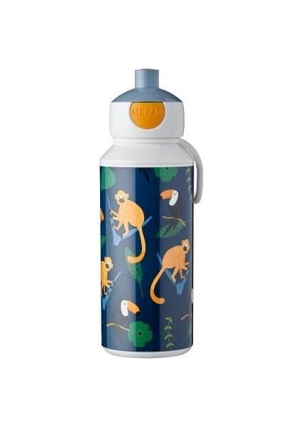 Drinking Bottle Pop Up Campus Içecek Şişesi 400 ml - Jungle