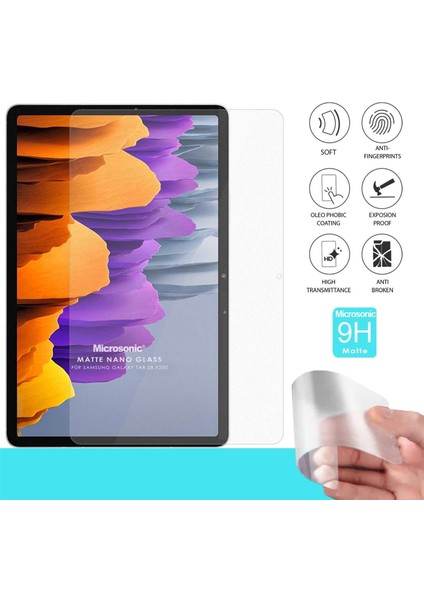 Samsung Galaxy Tab S9 X710 Matte Nano Glass Cam Ekran Koruyucu fiyatları