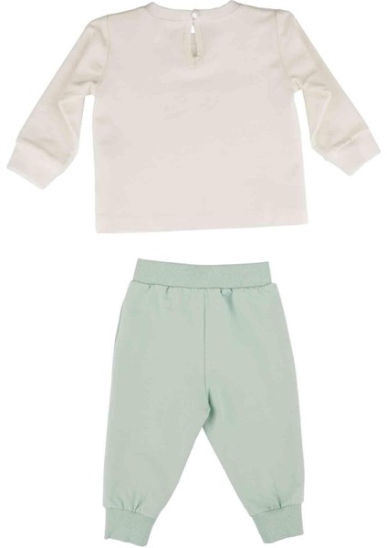 Kız Bebek Fiyonk Baskılı Iki Renkli Takım fiyatları