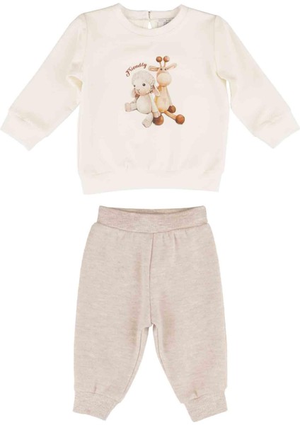 Kız Bebek Baskılı Takım BB22KK10015