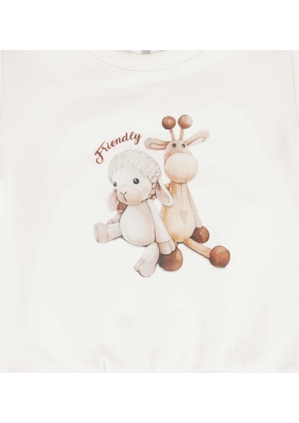 Kız Bebek Baskılı Takım BB22KK10015 modelleri