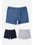 Erkek Çocuk Pamuklu Baskılı Rahat Kesim Likralı Boxer 3'lü Paket Renkli 1