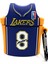 Airpods 1/2. Nesil Uyumlu Sevilen Basketbolcu Forması Mor Lakers 8 Tasarımlı Hediye Kılıf 1