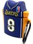 Airpods 1/2. Nesil Uyumlu Sevilen Basketbolcu Forması Mor Lakers 8 Tasarımlı Hediye Kılıf 4