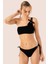 3405 Siyah Tek Omuz Bikini Takımı 1