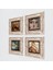 Soteria, Çingene Kızı, Ruhların Geçişi, Bir Roma Sanat Aşığı Taş Duvar Tablosu Çerçeveli Duvar Dekoru 4 Parça Tablo Seti Wall Art T4-126 2