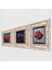 Hayat Ağacı, Nar Taş Duvar Tablosu Çerçeveli Duvar Dekoru 3 Parça Tablo Seti Wall Art T3-1901 2