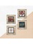 Stone Nazar, Sri Yantra, Nar, Nar Ağacı Çerçeveli Taş Duvar Tablosu 4’lü Set - Dekoratif Modern Sanat, Ev ve Ofis Dekoru |TK4-1010| 5