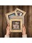 Çingene Kızı, Soteria, Mozaik Serisi Taş Duvar Tablosu Çerçeveli Duvar Dekoru 4 Parça Tablo Seti Wall Art T4-02 3