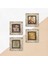 Çingene Kızı, Soteria, Mozaik Serisi Taş Duvar Tablosu Çerçeveli Duvar Dekoru 4 Parça Tablo Seti Wall Art T4-02 5