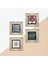 Mandala, Nazar, Sri Yantra, Nar Ağacı Taş Duvar Tablosu Çerçeveli Duvar Dekoru 4 Parça Tablo Seti Wall Art T4-1007 5