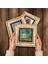Stone Van Gogh Çerçeveli Taş Duvar Tablosu 3’lü Set - Dekoratif Modern Sanat, Ev ve Ofis Dekoru |TK3-469| 3