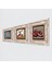 Yaşam Çiçeği, Semazen, Nar Taş Duvar Tablosu Çerçeveli Duvar Dekoru 3 Parça Tablo Seti Wall Art T3-313 2