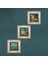 Stone Van Gogh Oise Bankası, Kafe Terasta Gece, Badem Ağacı Çerçeveli Taş Duvar Tablosu 3’lü Set - Dekoratif Modern Sanat, Ev ve Ofis Dekoru |TK3-465| 4