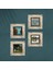 Monet Sonbahar, Gül Çiçekli Kemer, Bahçedeki Kadın, Gün Doğumu Taş Duvar Tablosu Çerçeveli Duvar Dekoru 4 Parça Tablo Seti Wall Art T4-1177 4