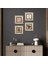 Minimalist Soyut, Vintage Çiçek Taş Duvar Tablosu Çerçeveli Duvar Dekoru 4 Parça Tablo Seti Wall Art T4-1191 1