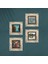 Monet Sonbahar, Japon Kostümü, Gül Çiçekli Kemer, Gün Doğumu Taş Duvar Tablosu Çerçeveli Duvar Dekoru 4 Parça Tablo Seti Wall Art T4-1178 4
