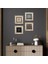 Yaşam Çiçeği, Hayat Ağacı Taş Duvar Tablosu Çerçeveli Duvar Dekoru 4 Parça Tablo Seti Wall Art T4-119 1