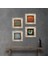 Yaşam Çiçeği, Sri Yantra, Şahmeran Taş Duvar Tablosu Çerçeveli Duvar Dekoru 4 Parça Tablo Seti Wall Art T4-466 1