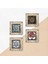 Mandala, Sri Yantra, Çini Sanatı, Nar Ağacı Taş Duvar Tablosu Çerçeveli Duvar Dekoru 4 Parça Tablo Seti Wall Art T4-289 5