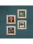 Van Gogh, Claude Monet, Deniz Manzarası, Sokak Manzarası Çerçeveli Taş Duvar Tablosu 4’lü Set - Dekoratif Modern Sanat, Ev ve Ofis Dekoru |TK4-1899| 4