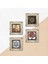 Sri Yantra, Soteria Mozaiği, Çini Sanatı, Nar Ağacı Taş Duvar Tablosu Çerçeveli Duvar Dekoru 4 Parça Tablo Seti Wall Art T4-279 5